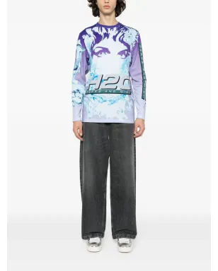 Perks And Mini スプラッシュプリント オーガニックコットン Tシャツ - サムネイル2