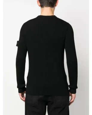 Stone Island ロゴパッチ付きニットジャンパー - サムネイル4