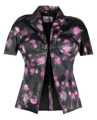 Coperni ホログラフィック・ショートスリーブ・フィットジャケット（ブラック） - サムネイル1