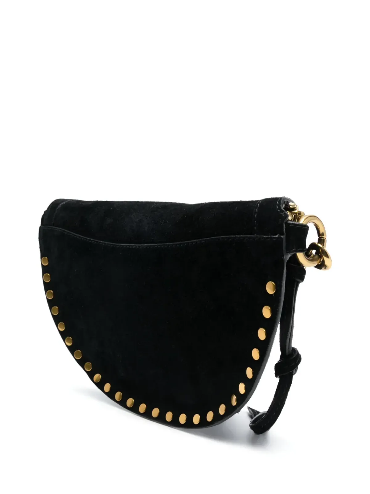 ISABEL MARANT Skano スエード ベルトバッグ - ブラック - 画像4