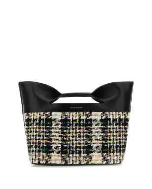 Alexander McQueen ボウ ツイード トートバッグ - サムネイル1