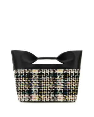 Alexander McQueen ボウ ツイード トートバッグ - サムネイル2