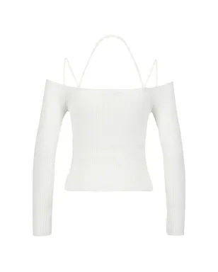 Altuzarra Odin cut-out ribbed-knit sweater - White - サムネイル2