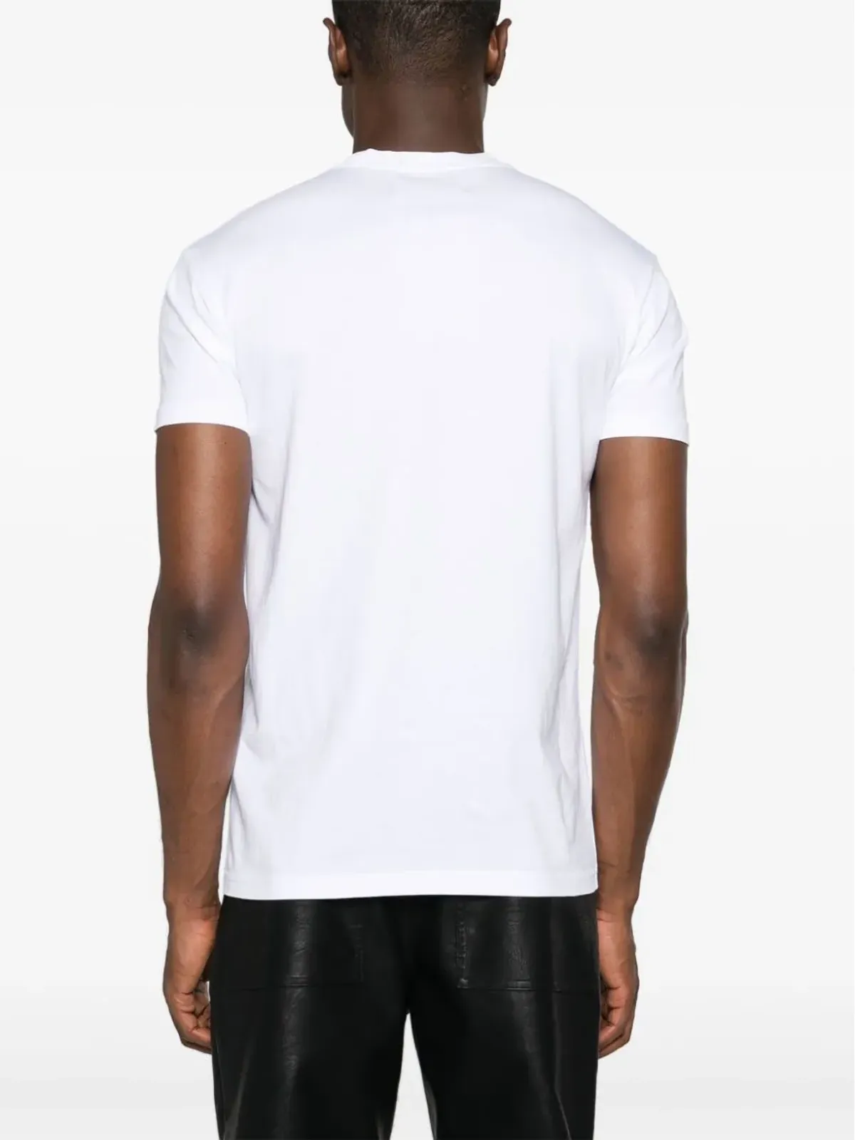Vivienne Westwood ロゴ刺繍コットンTシャツ - White - 画像5