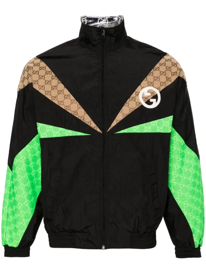 Gucci Gucci パネルドGGキャンバス ボンバージャケットの商品画像
