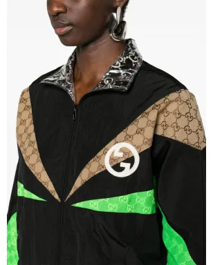 Gucci パネルドGGキャンバス ボンバージャケット - サムネイル5