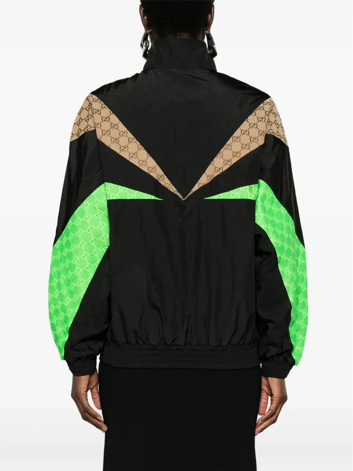 Gucci パネルドGGキャンバス ボンバージャケット - 画像4