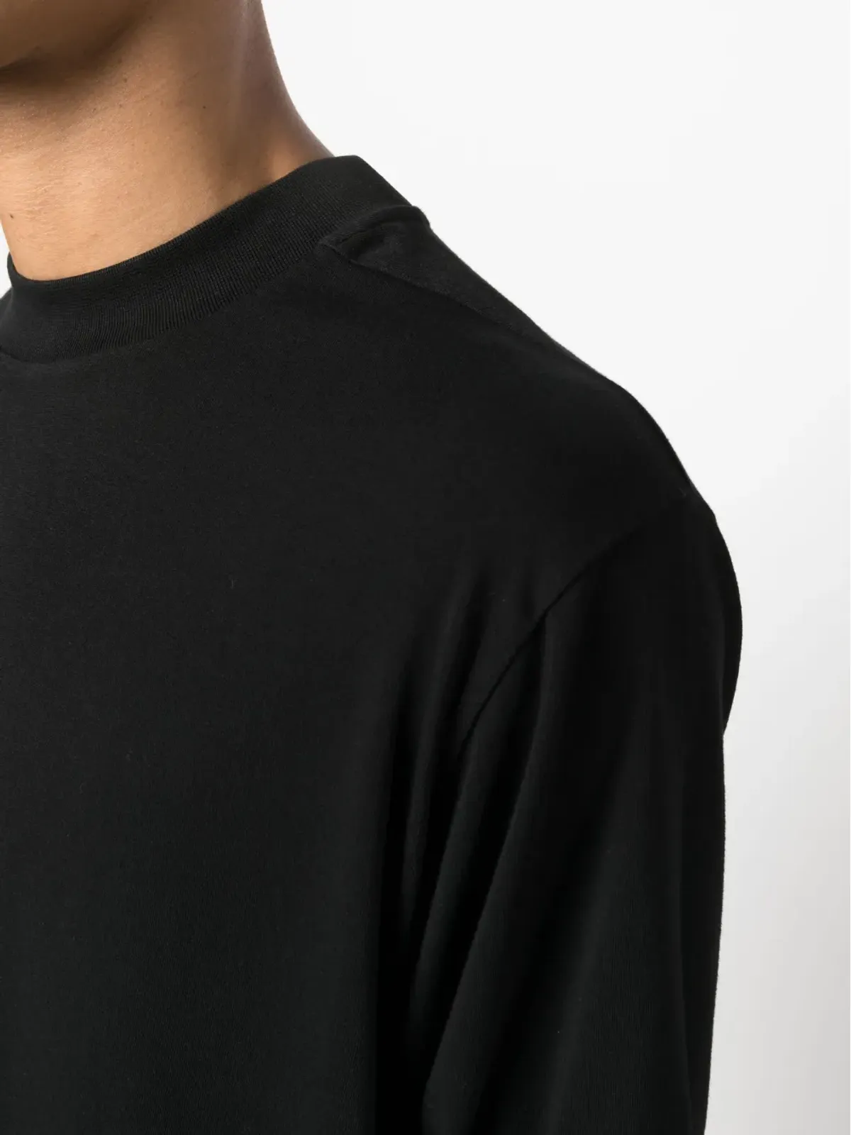 Thom Krom ドロップショルダー・ショートスリーブTシャツ - ブラック - 画像5