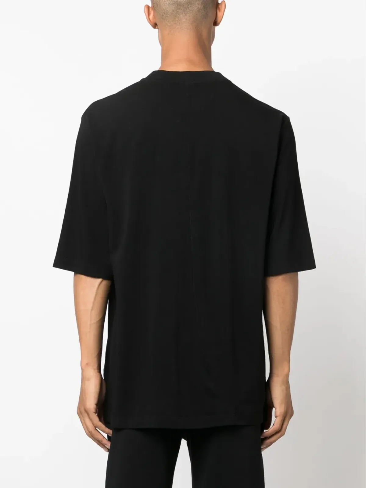 Thom Krom ドロップショルダー・ショートスリーブTシャツ - ブラック - 画像4