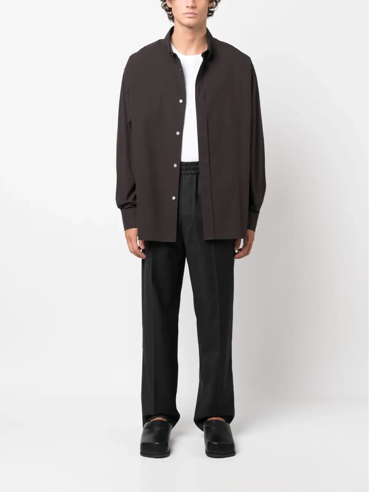 MARANT Nahili チェック柄ウールパンツ - 画像2