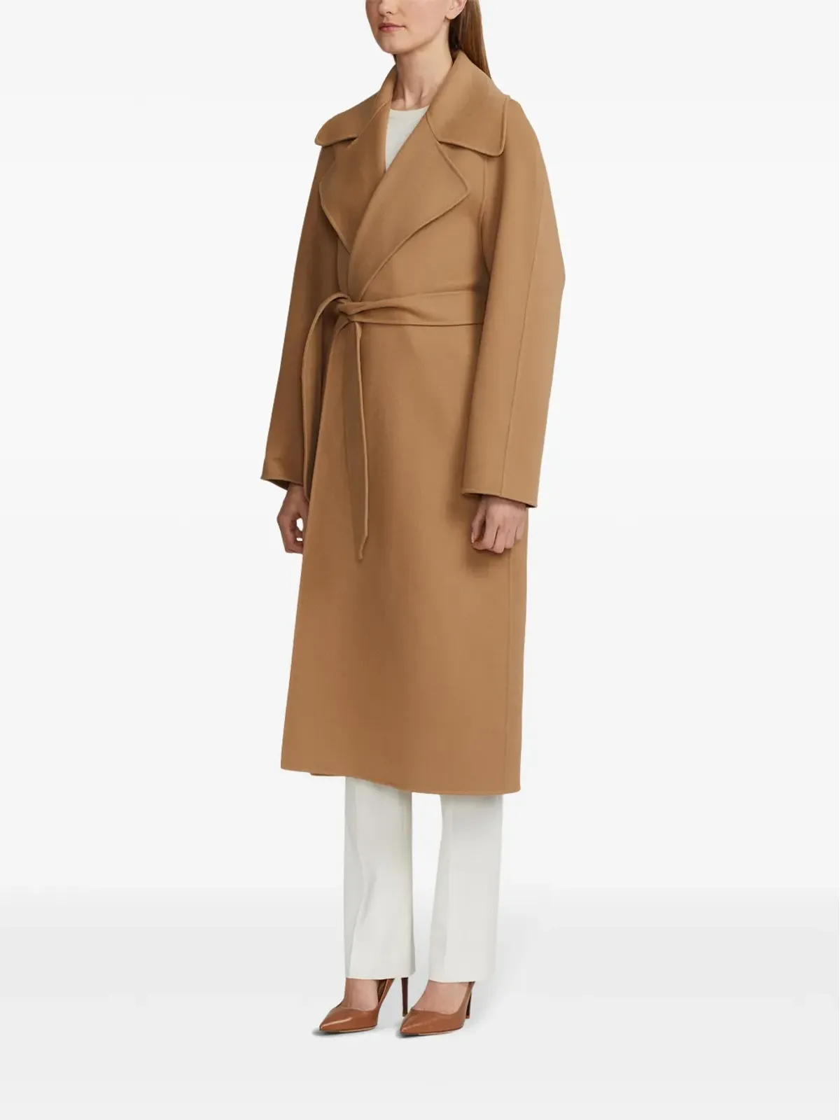 Ralph Lauren Collection レオナーダ カシミア ラップコート - 画像5
