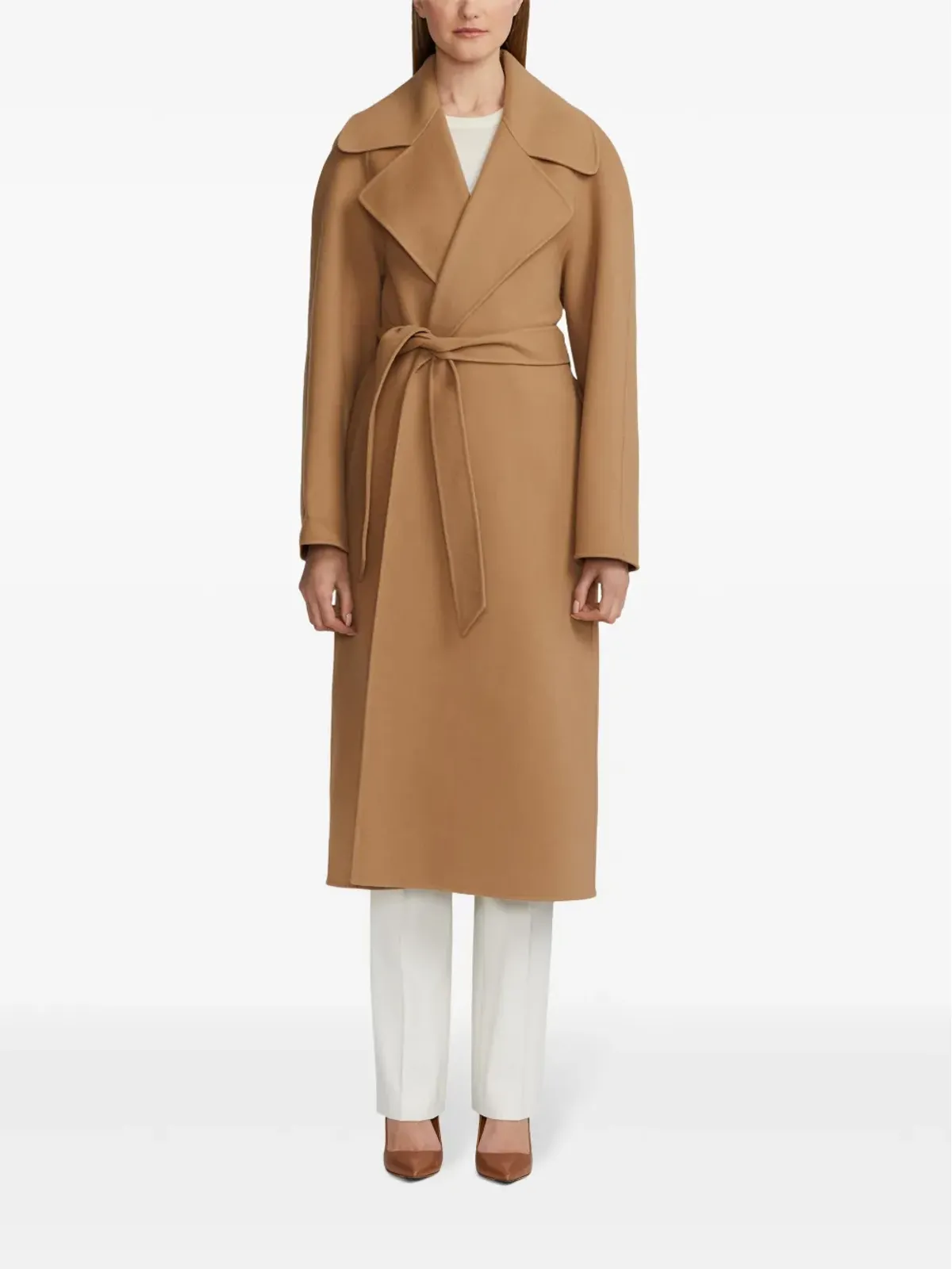 Ralph Lauren Collection レオナーダ カシミア ラップコート - 画像2