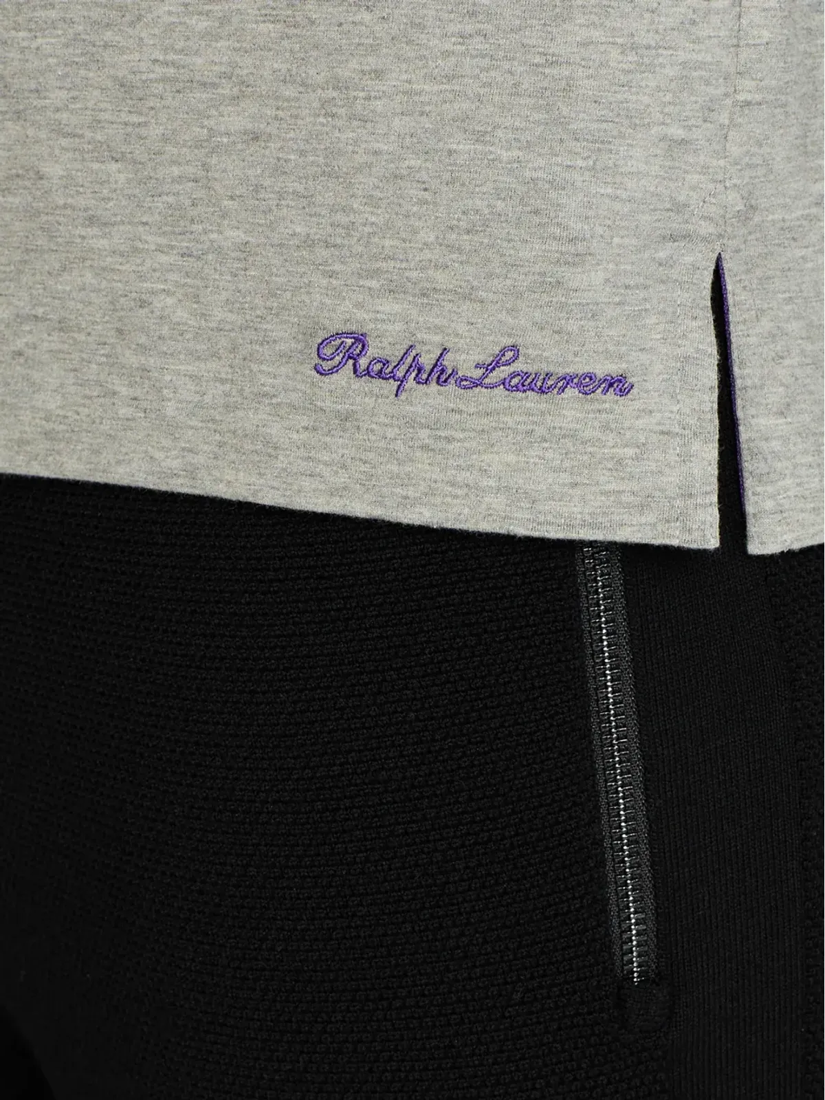 Ralph Lauren Purple Label ロゴ刺繍入りコットンTシャツ - 画像2