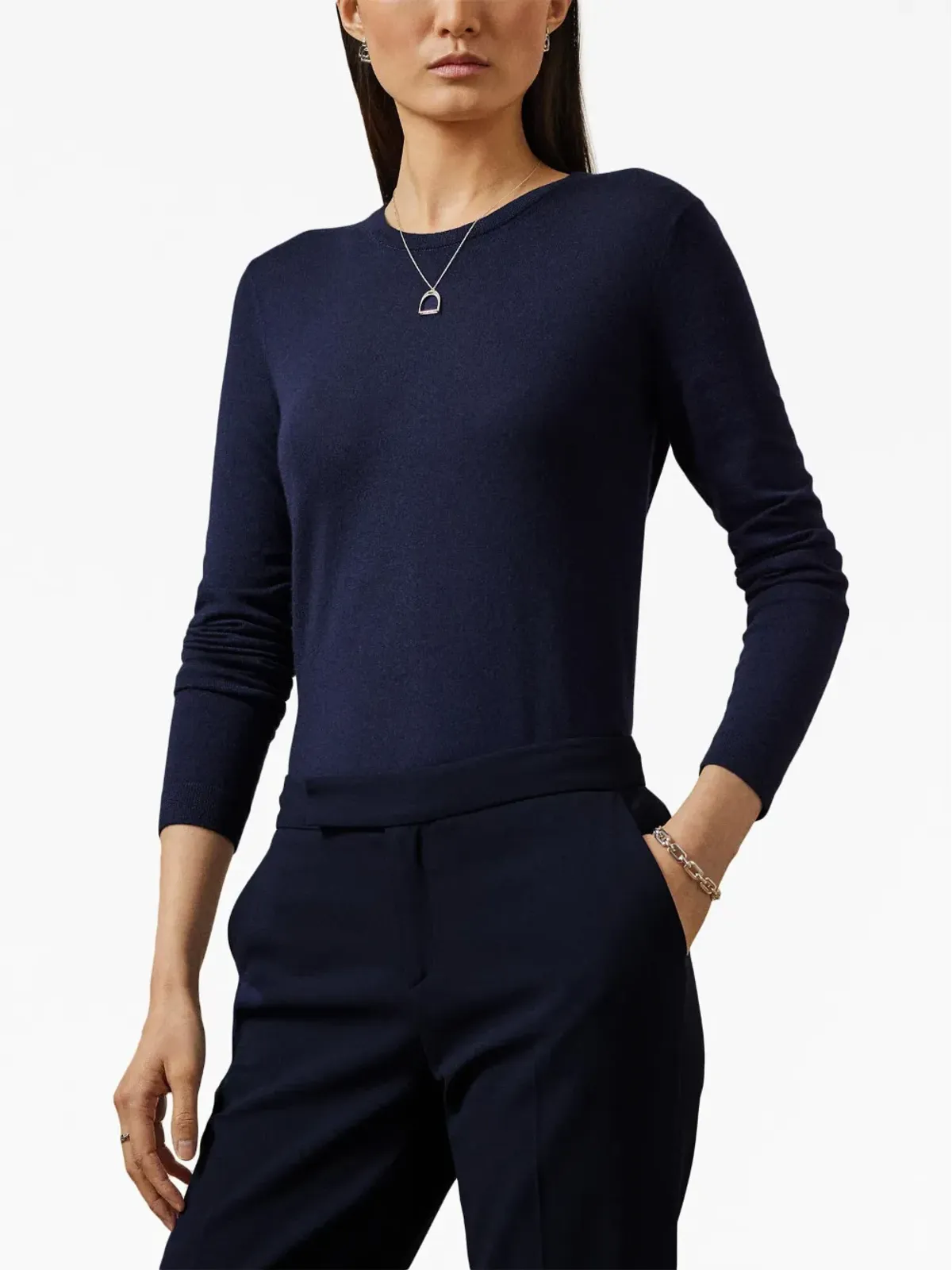 Ralph Lauren Collection ファインニットカシミヤジャンパー - 画像2