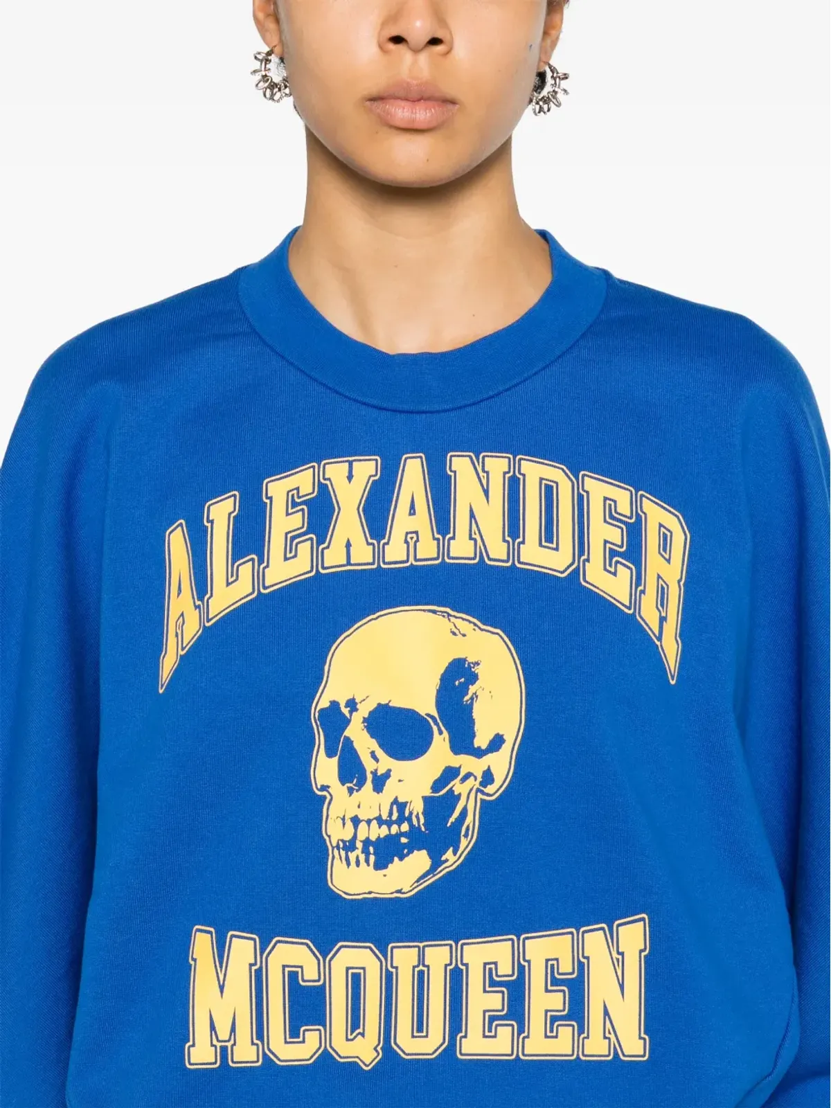 Alexander McQueen スカルプリント スウェットシャツ - 画像5