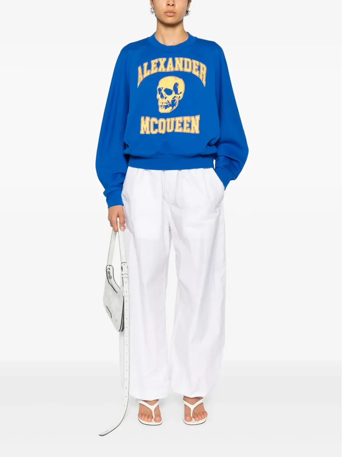 Alexander McQueen スカルプリント スウェットシャツ - 画像2