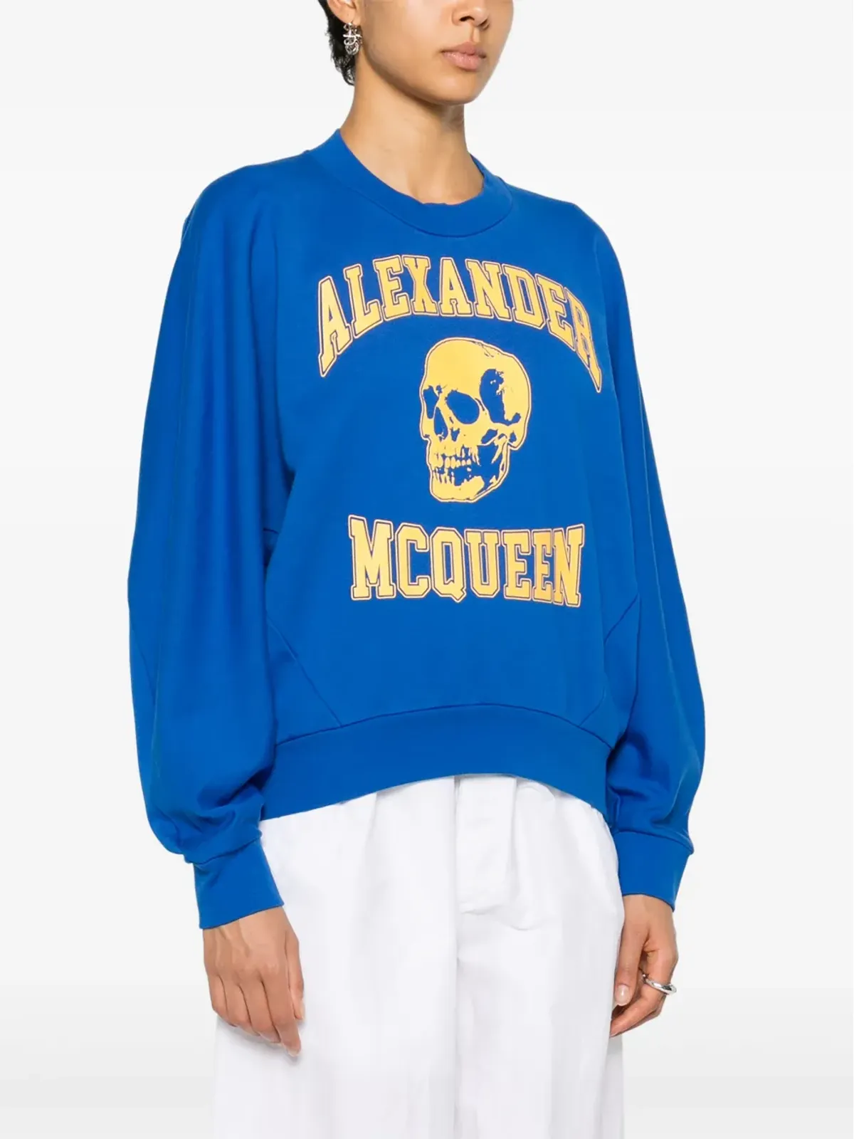 Alexander McQueen スカルプリント スウェットシャツ - 画像3