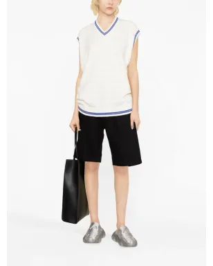 Alexander Wang ストライプディテール ノースリーブニットトップ - サムネイル2