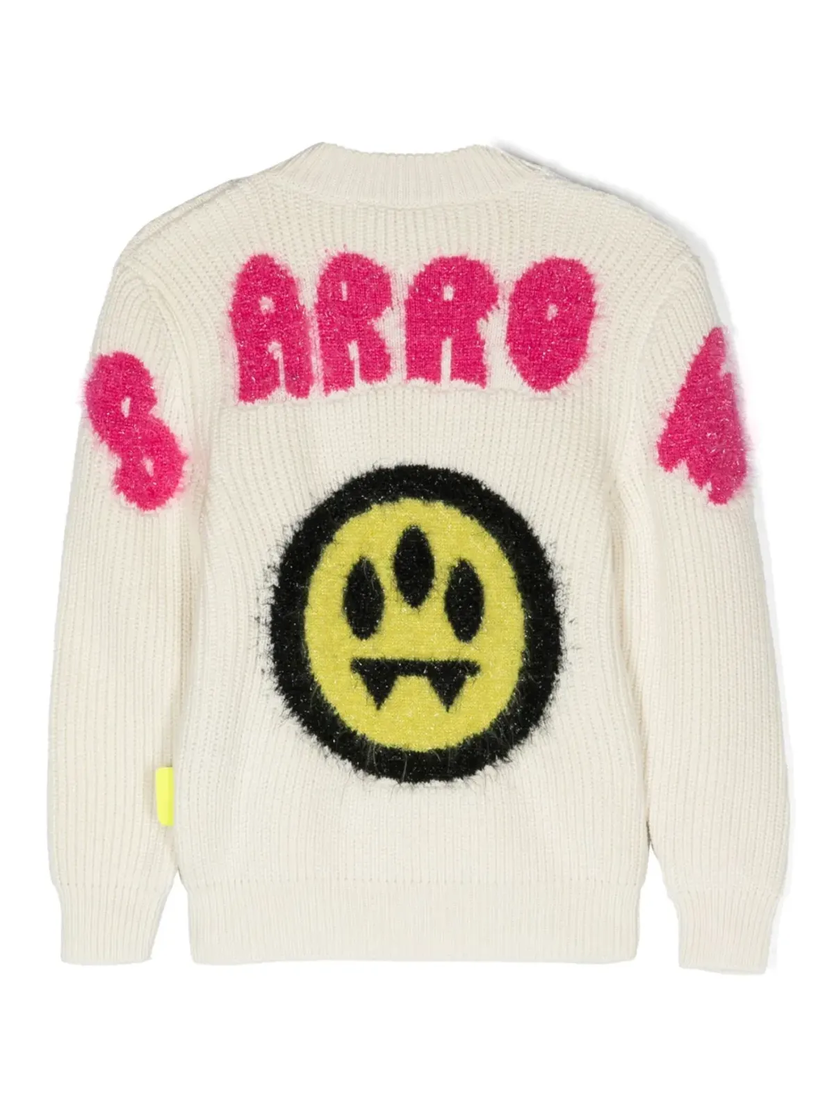Barrow kids クルーネック インターシャニット スウェットシャツ - 画像2