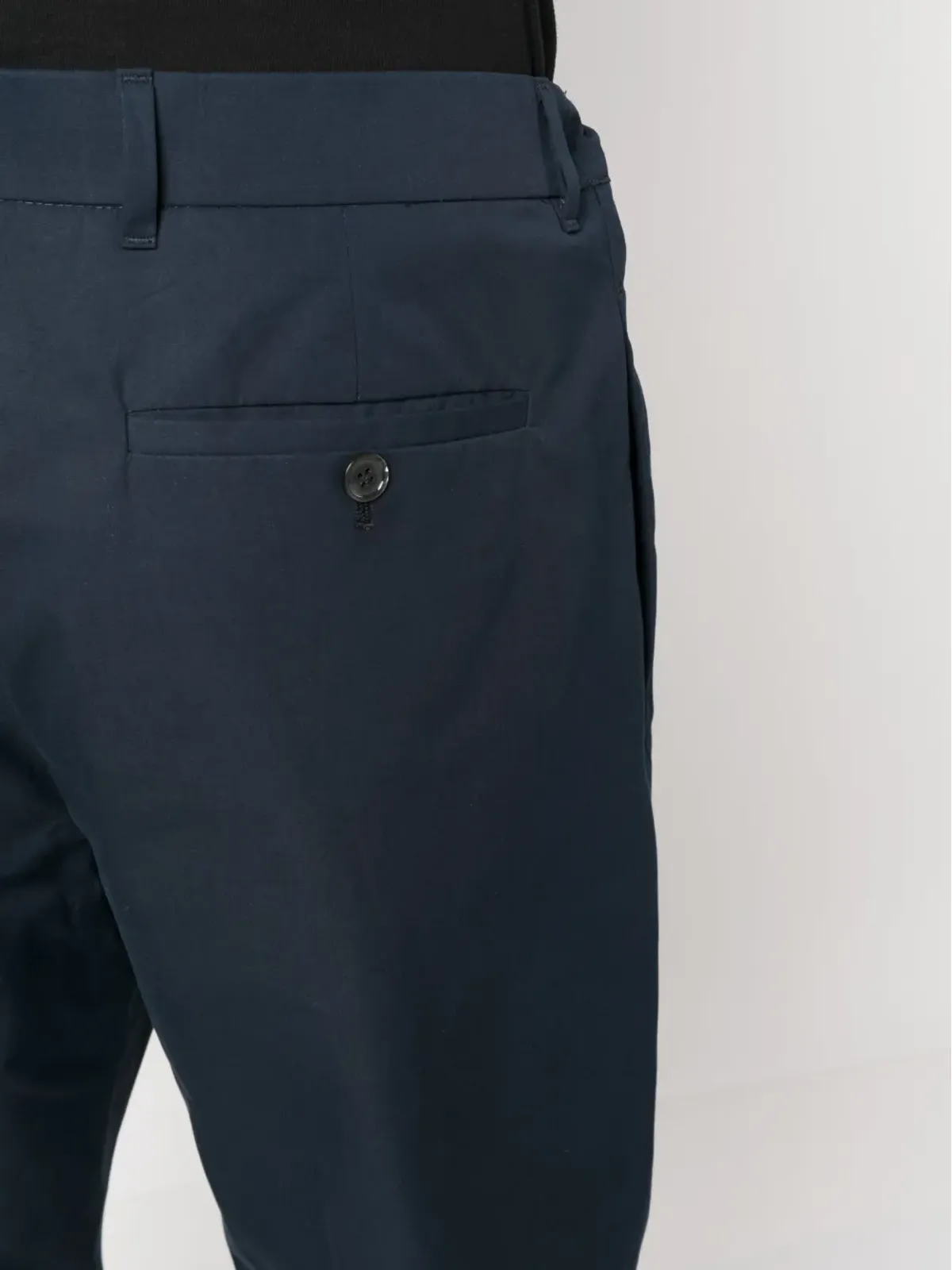 Alexander McQueen ドローストリングウェスト コットンパンツ - 画像5