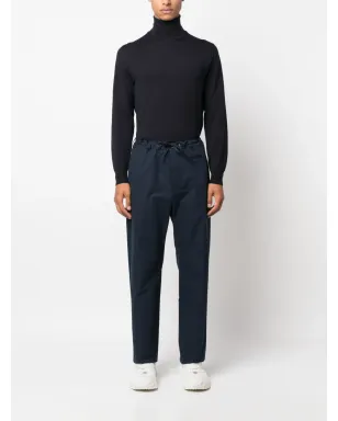 Alexander McQueen ドローストリングウェスト コットンパンツ - サムネイル2