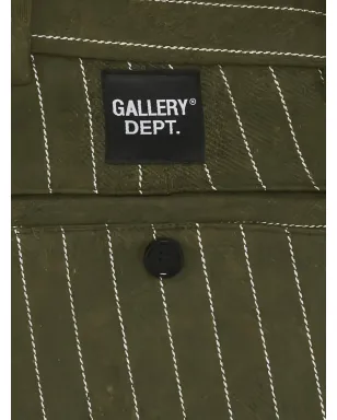 GALLERY DEPT. ピンストライプフレアパンツ - グリーン - サムネイル2