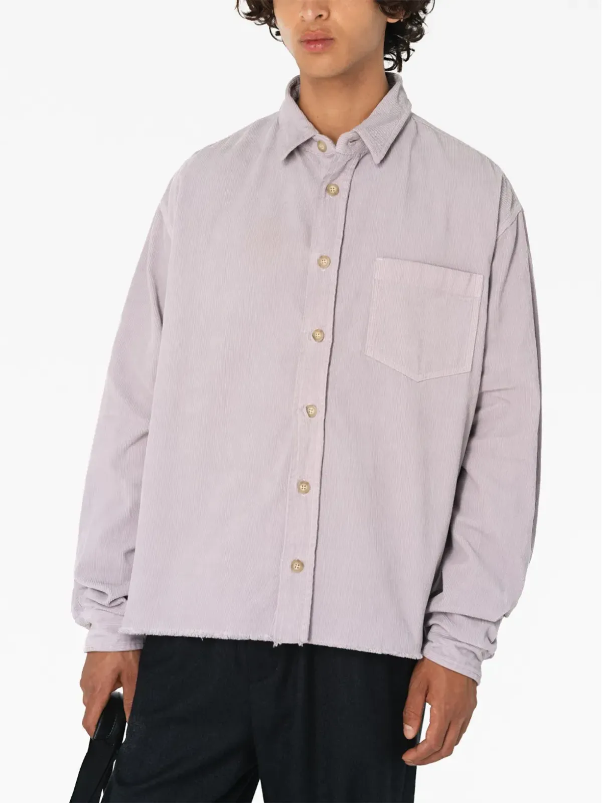 John Elliott Talladega コーデュロイシャツ - 画像5