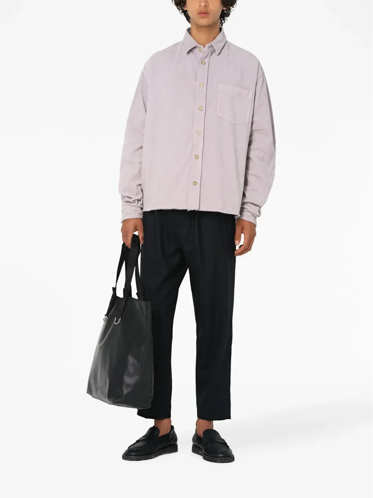 John Elliott Talladega コーデュロイシャツ - 画像2