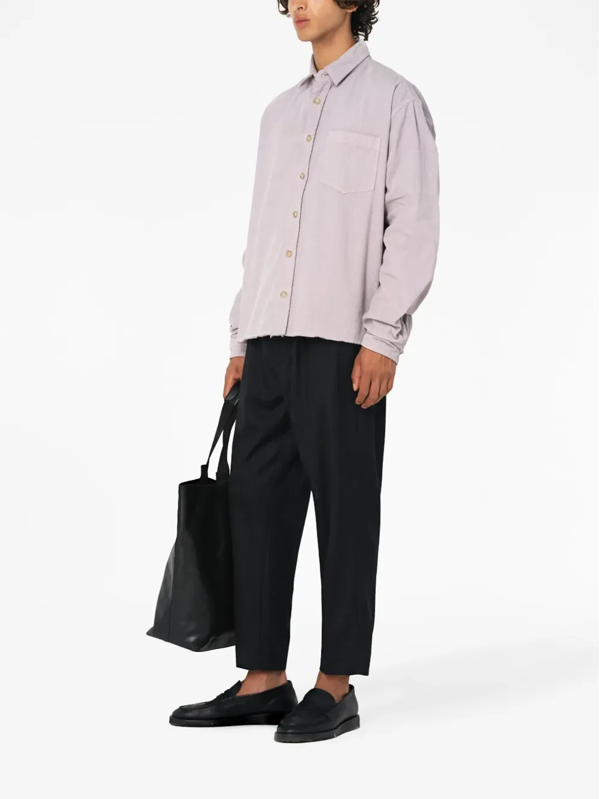 John Elliott Talladega コーデュロイシャツ - 画像3