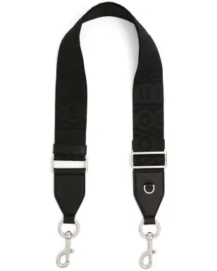 Marc Jacobs The Strap ロゴモチーフストラップ（ブラック） - サムネイル1