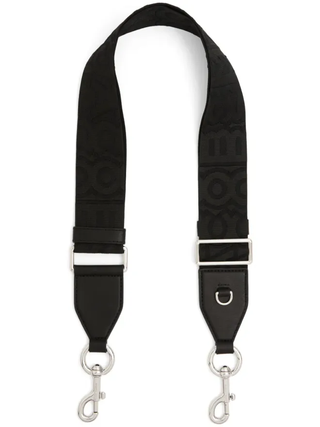 Marc Jacobs Marc Jacobs The Strap ロゴモチーフストラップ（ブラック）の商品画像