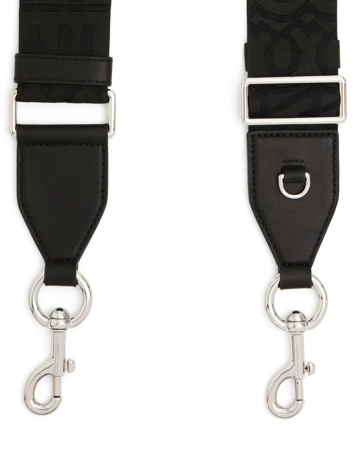 Marc Jacobs The Strap ロゴモチーフストラップ（ブラック） - 画像2