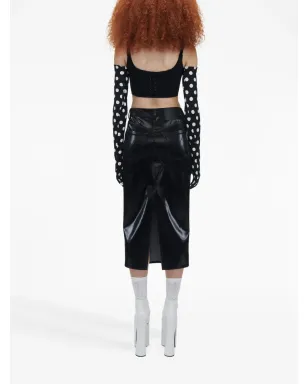 Marc Jacobs リフレクティブ ミディスカート - サムネイル4