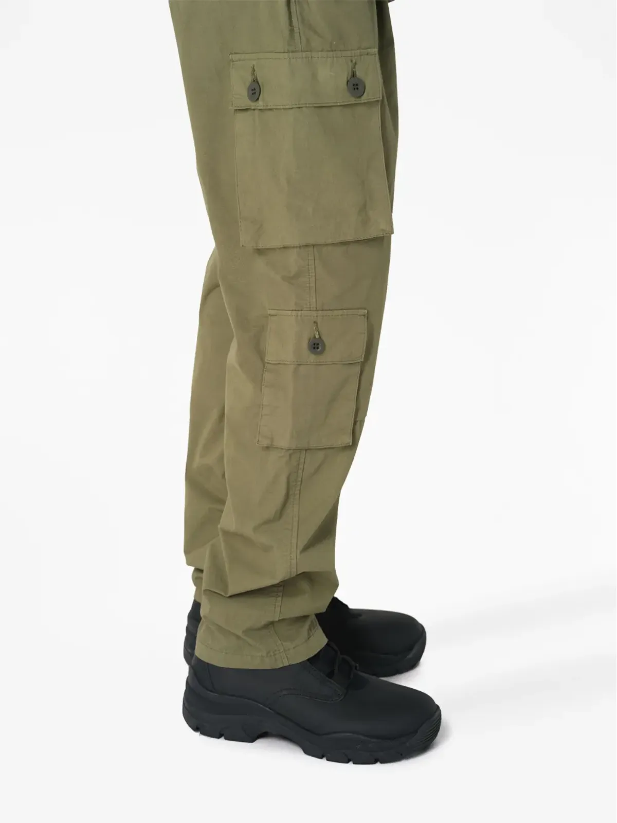 John Elliott ストレートレッグ コットン カーゴパンツ - 画像5