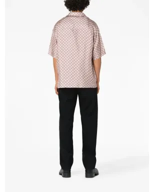 John Elliott 菱形プリント シルクシャツ - サムネイル4