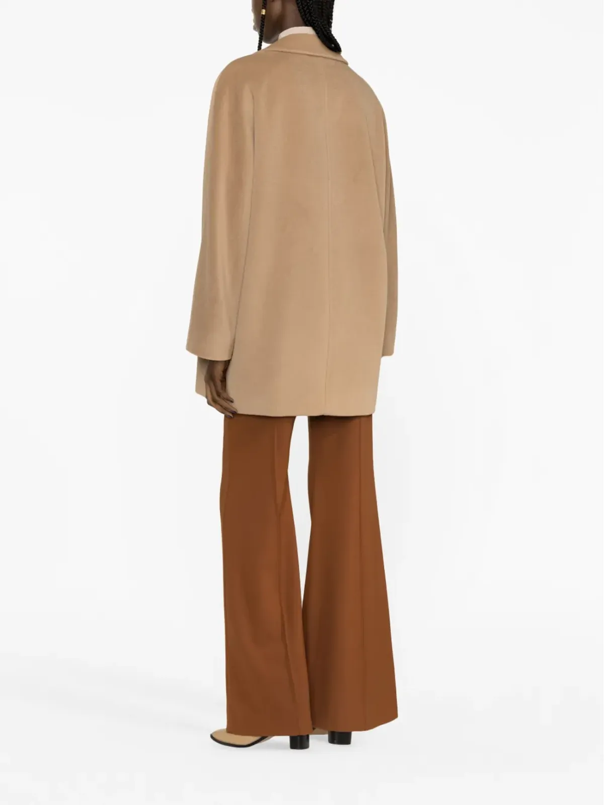 Max Mara Rebus ダブルブレストコート - ブラウン - 画像3