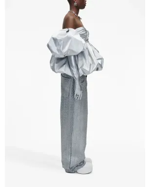 Marc Jacobs バブル メタリック仕上げトップス - シルバー - サムネイル3