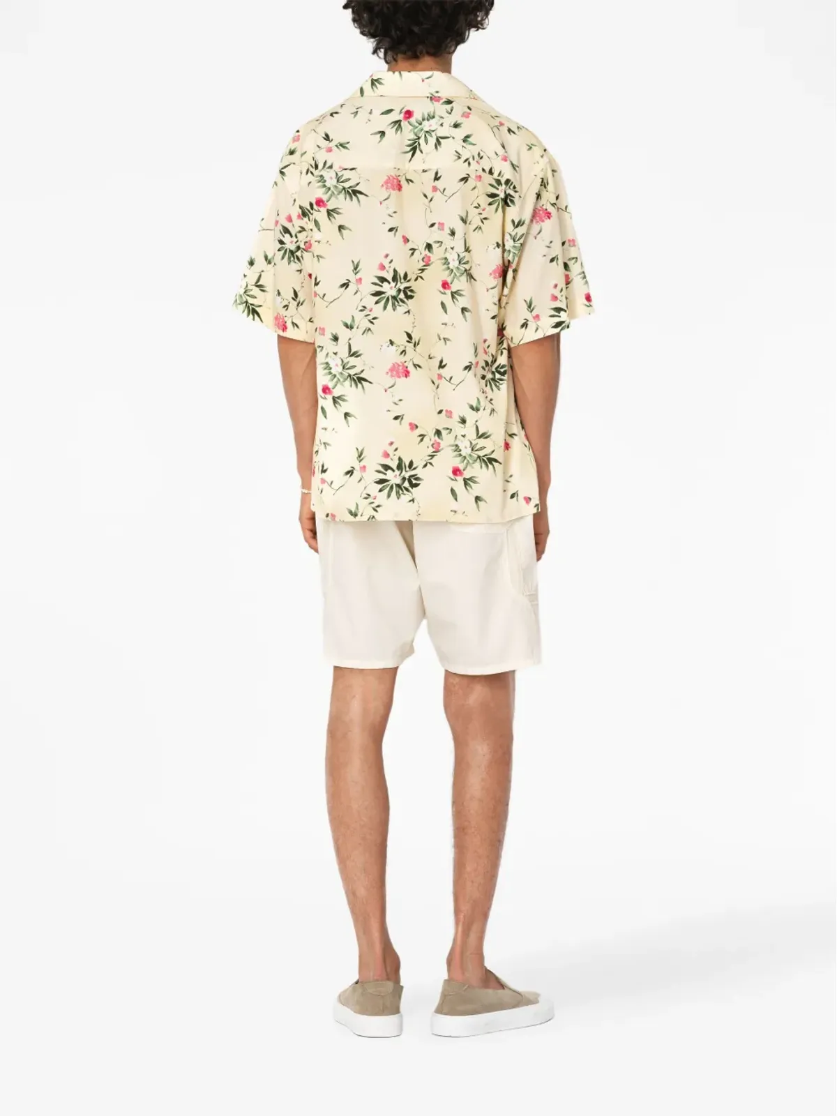 John Elliott 花柄プリント半袖シャツ - 画像4