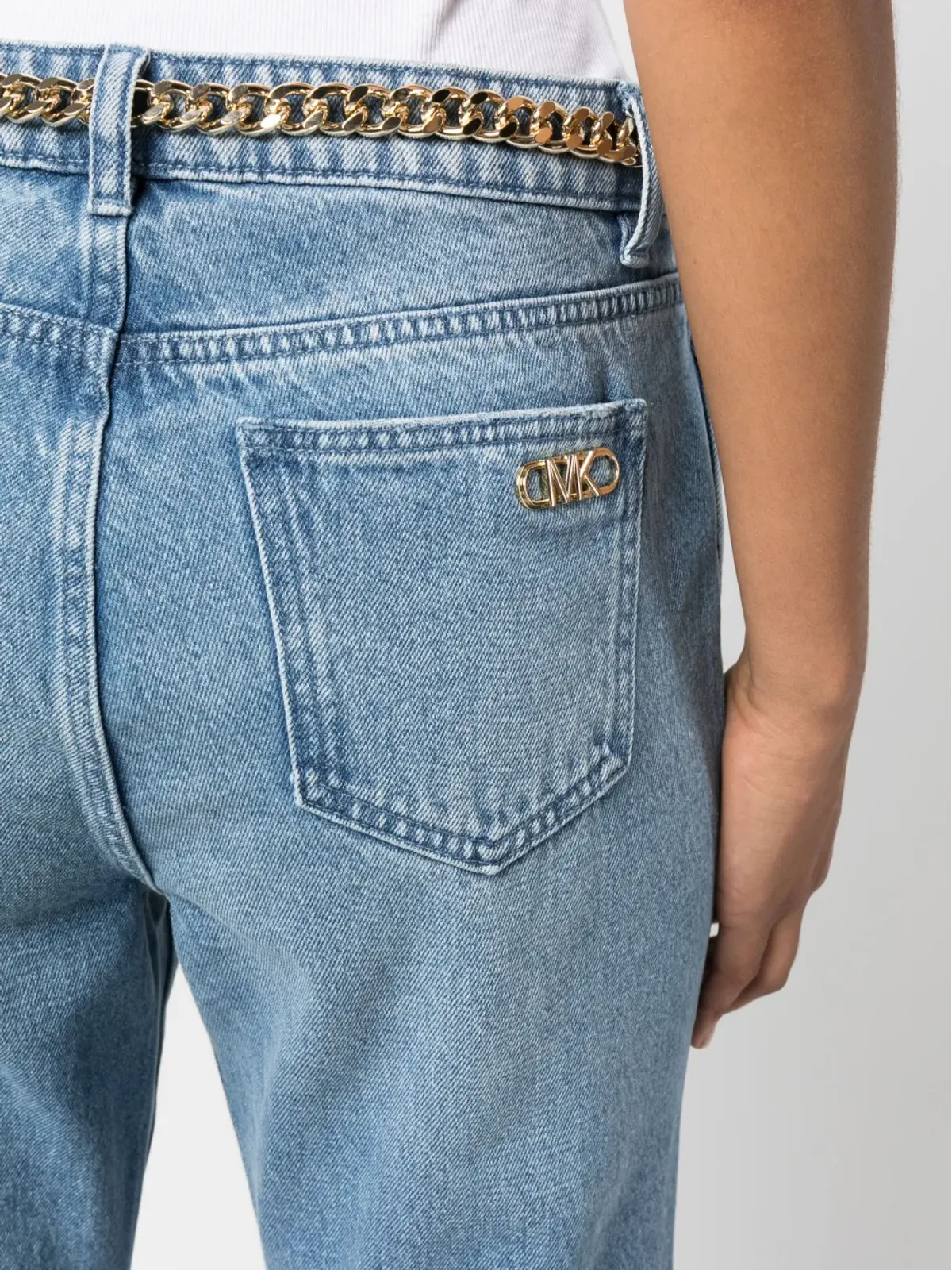 Michael Michael Kors ベルト付き ブーツカット ジーンズ - 画像5