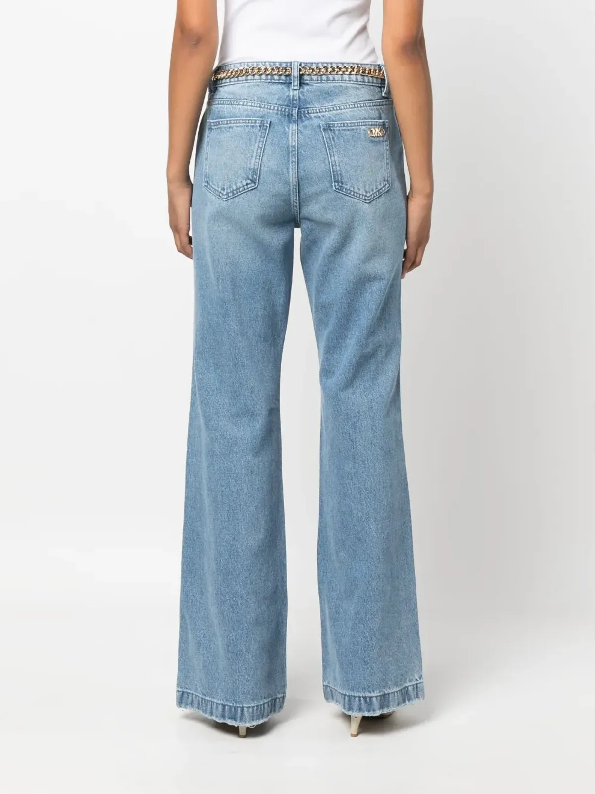 Michael Michael Kors ベルト付き ブーツカット ジーンズ - 画像4