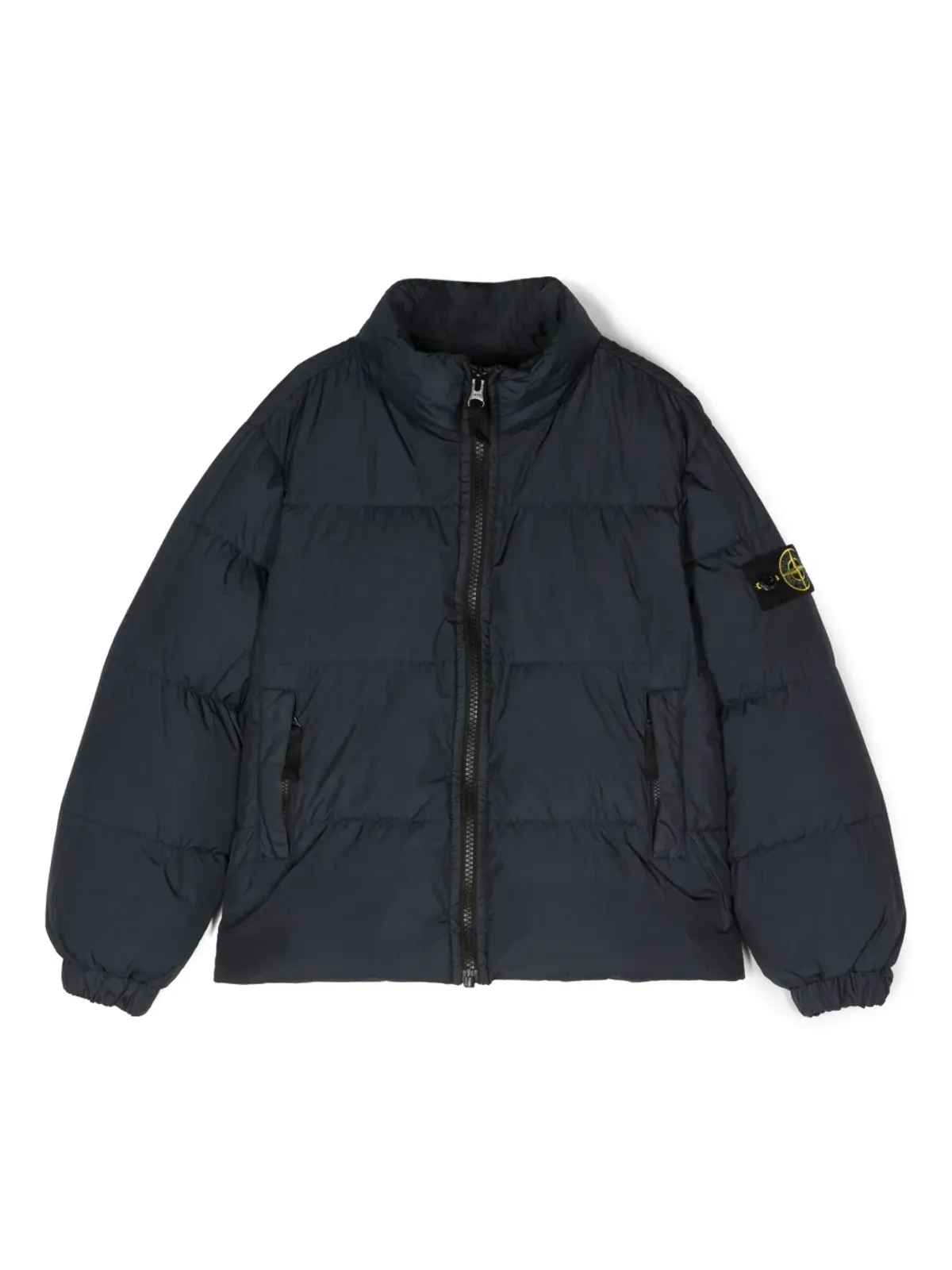 Stone Island Junior コンパスモチーフ パディッドジャケット - 画像1