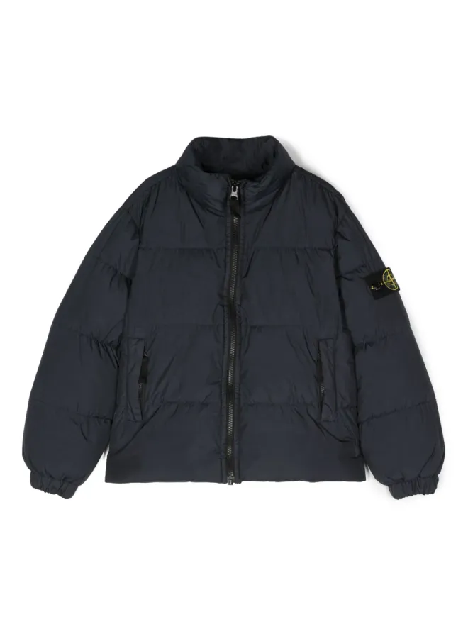 Stone Island Junior Stone Island Junior コンパスモチーフ パディッドジャケットの商品画像