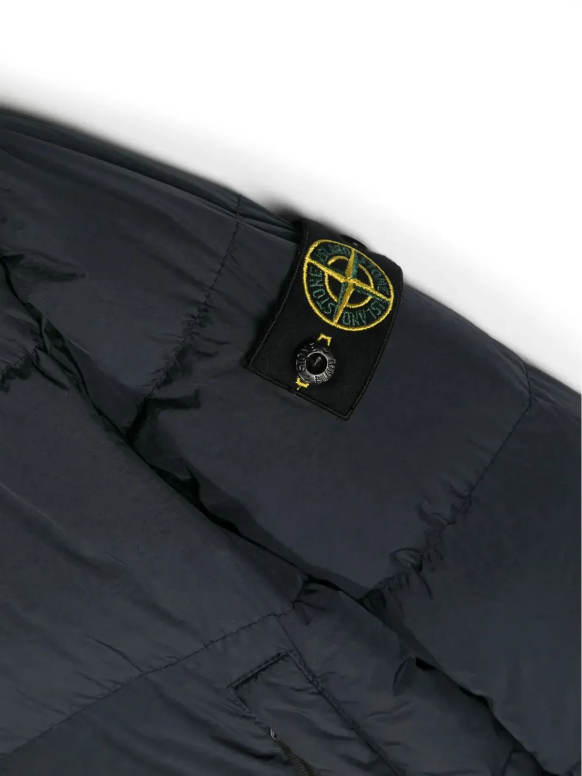 Stone Island Junior コンパスモチーフ パディッドジャケット - 画像3
