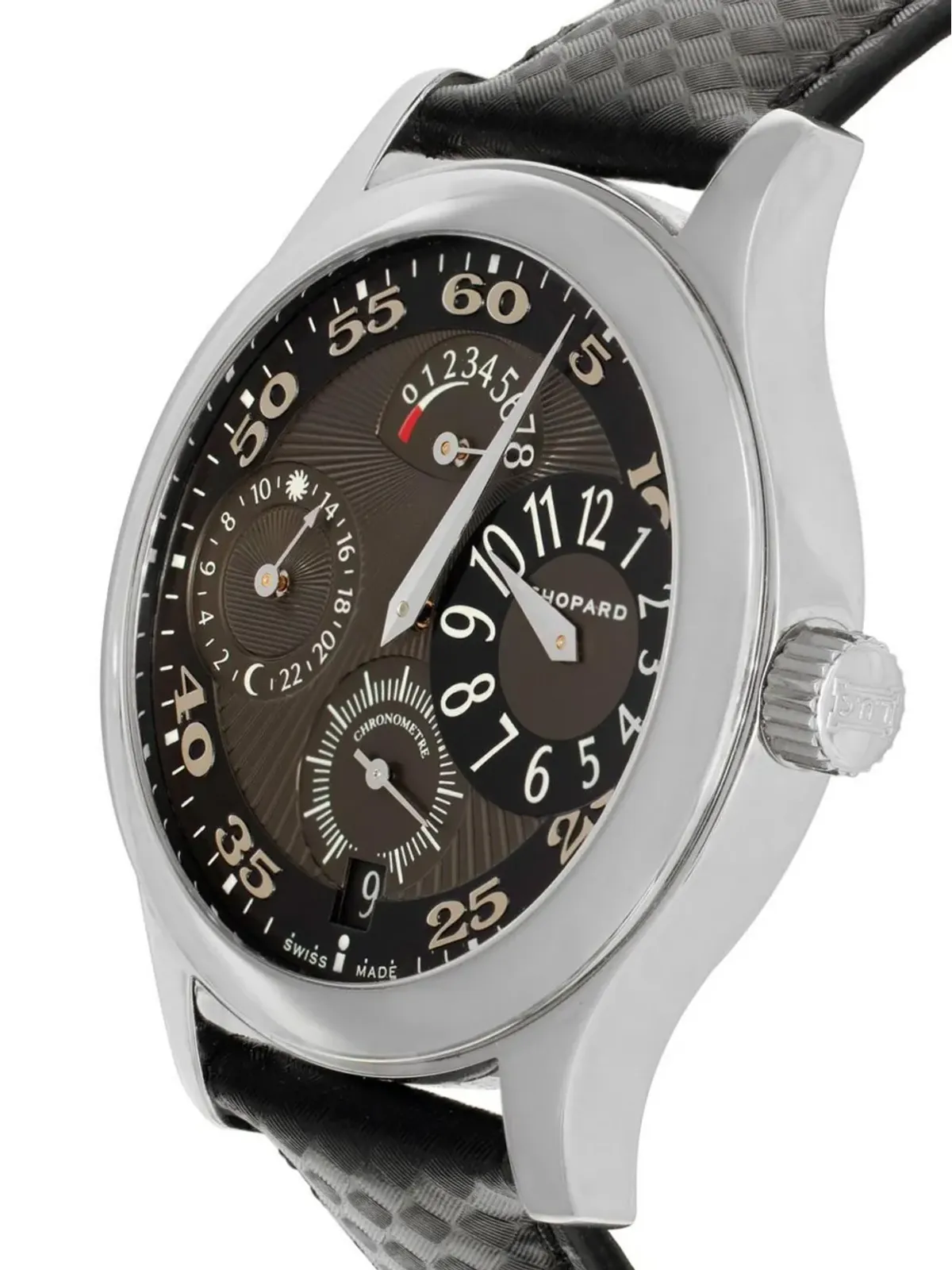 Chopard Pre-Owned L.U.C. Tech Regulator ブラック - 画像2