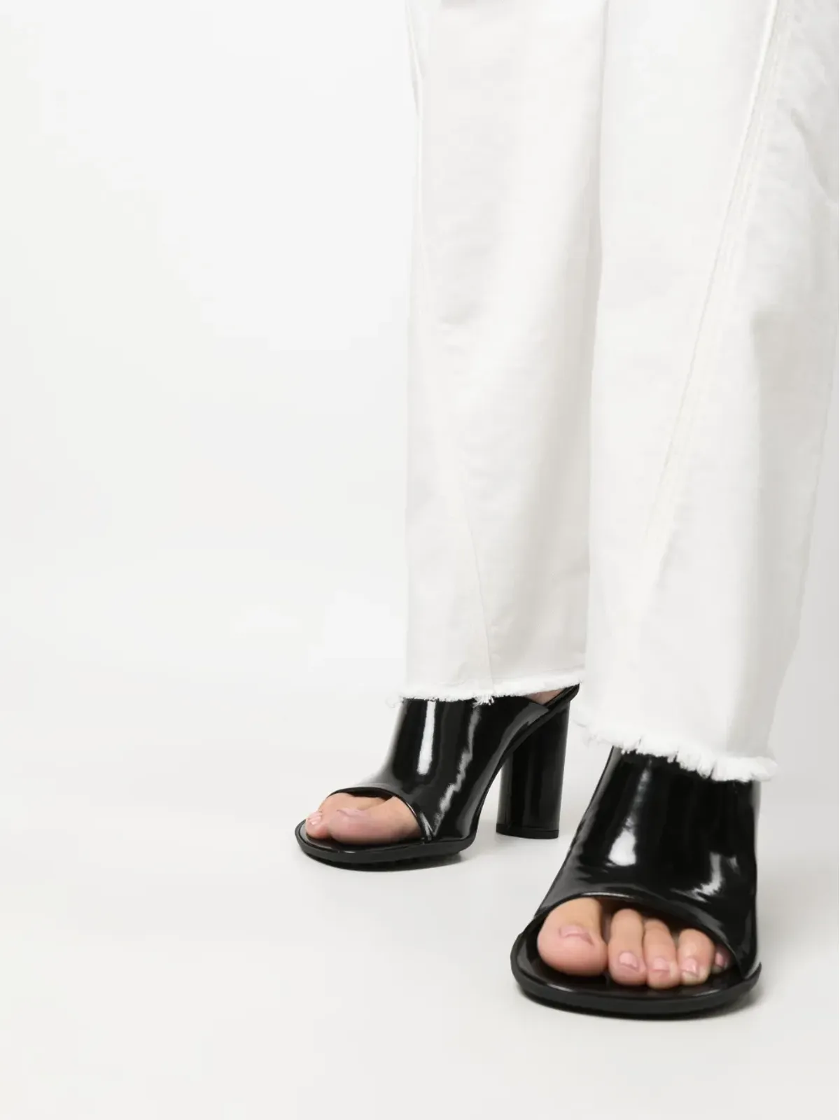 Lanvin ツイストストレートジーンズ - 画像5