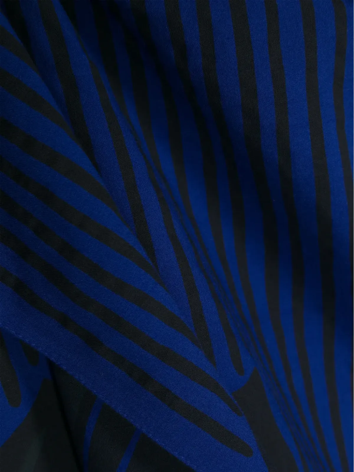 Fendi Pre-Owned 2000年代 花柄プリントスカーフ ブラック - 画像3