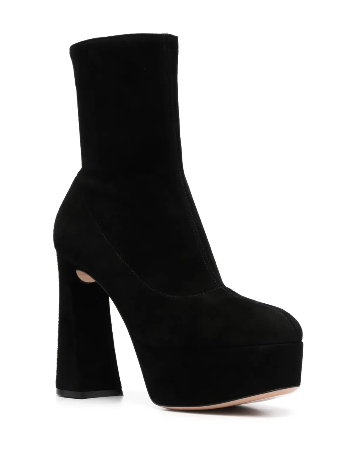 Gianvito Rossi Riccam platform boots - 画像2