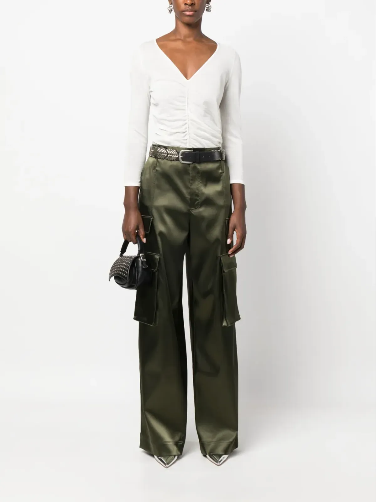 ISABEL MARANT Acara長袖トップス ホワイト - 画像2
