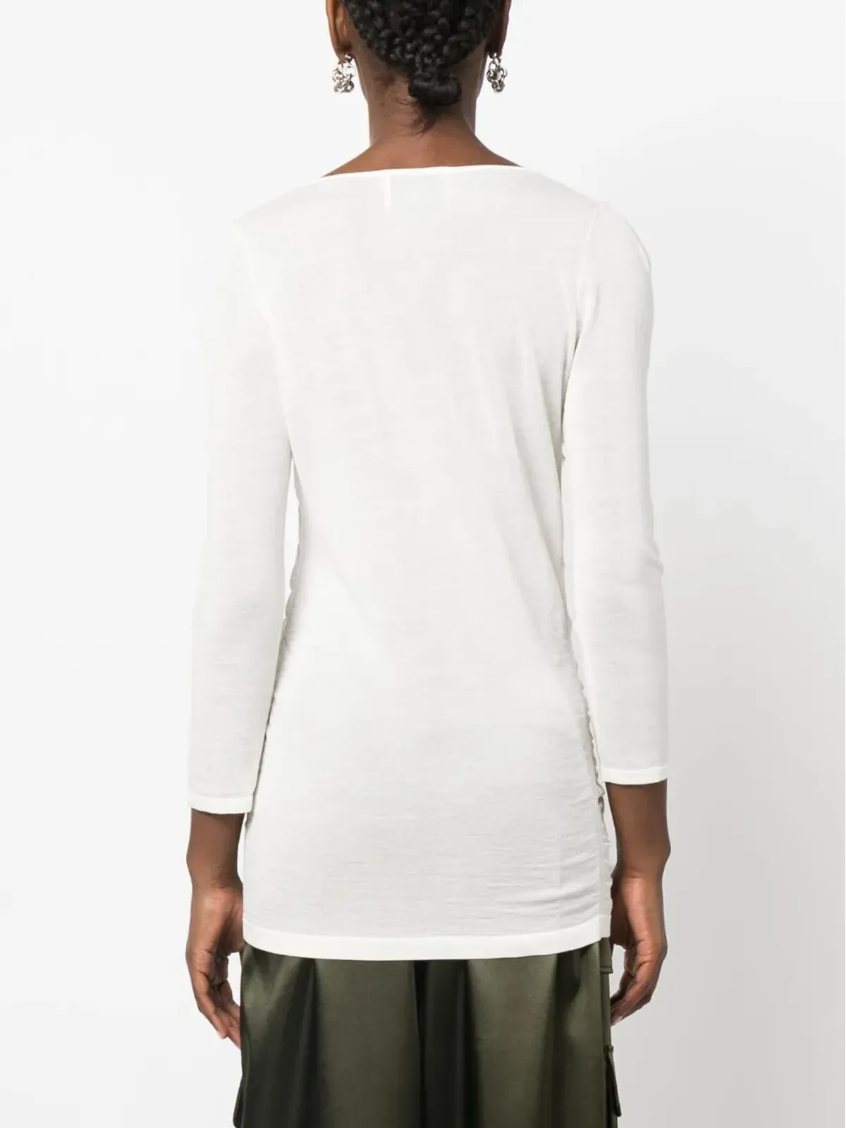 ISABEL MARANT Acara長袖トップス ホワイト - 画像4