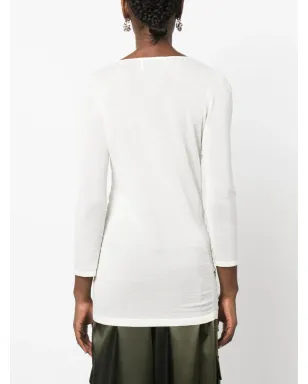 ISABEL MARANT Acara長袖トップス ホワイト - サムネイル4